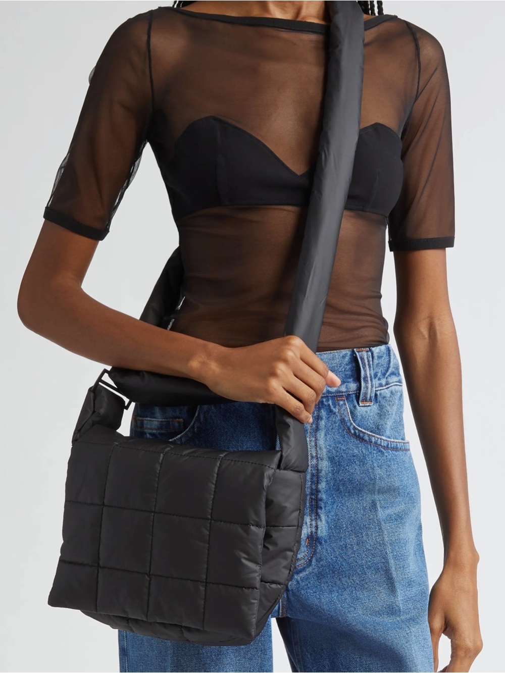 NEW VEE COLLECTIVE PORTER MESSENGER CROSSBODY BAG